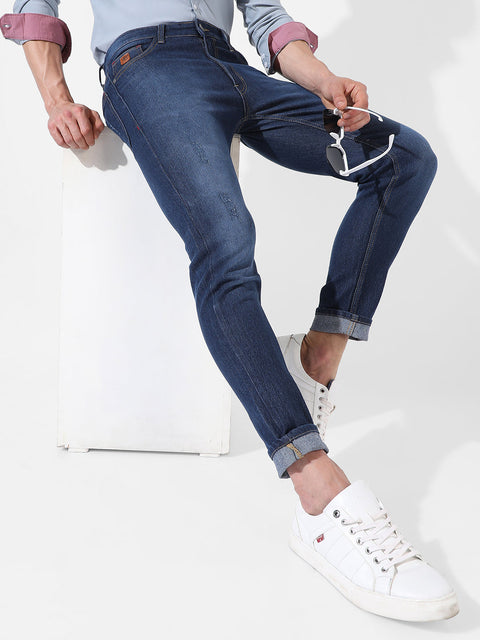 Hookd Rolled Hem Denim Jeans