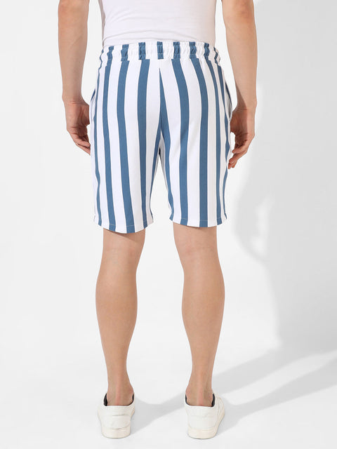 Behookd Dress Striped Shorts