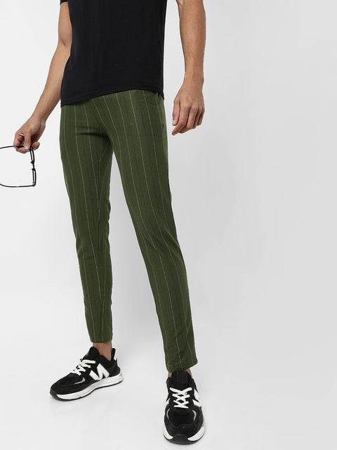 Known Striped Joggers