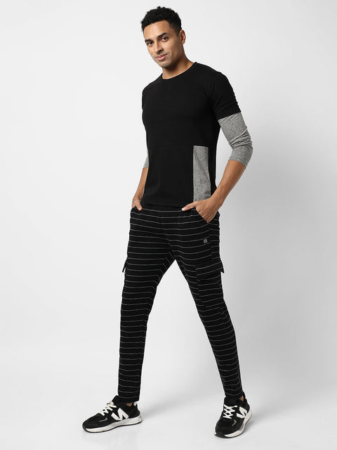Known Striped Joggers