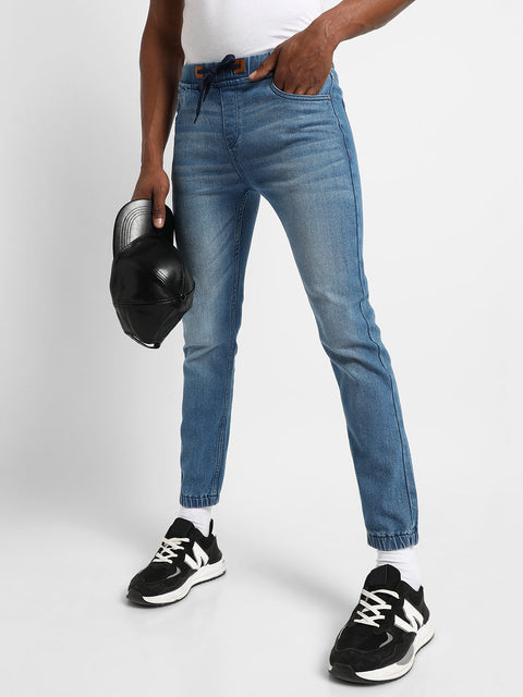 Hookd Cinched Hem Denim Jeans