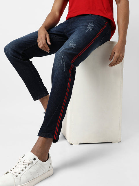 Hookd Pencil Side-Striped Denim Jeans