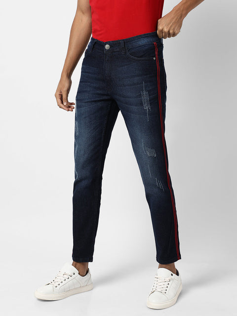 Hookd Pencil Side-Striped Denim Jeans