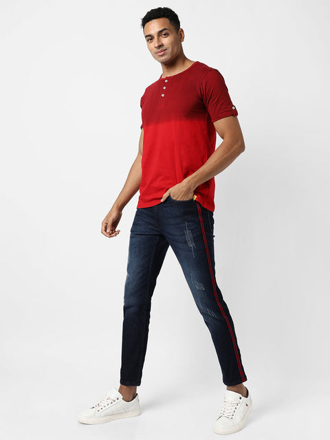 Hookd Pencil Side-Striped Denim Jeans