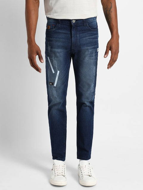 Hookd Embroidered Patched Denim Jeans
