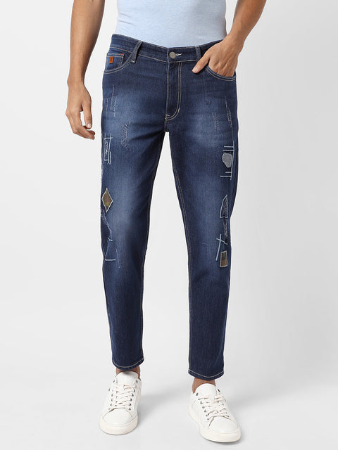 Hookd Embroidered Denim Jeans