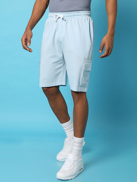 Hooked Casual Solid Shorts