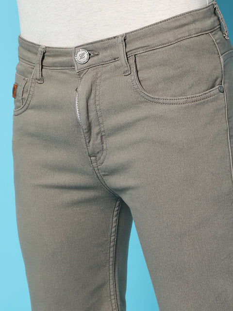 Hooked Chino Denim Shorts