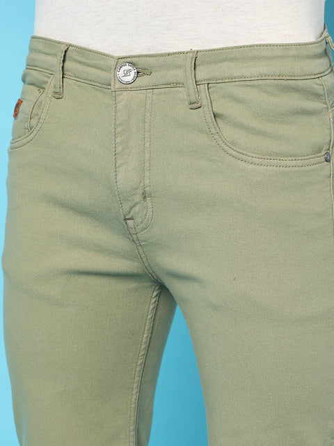 Just Be Chino Denim Shorts