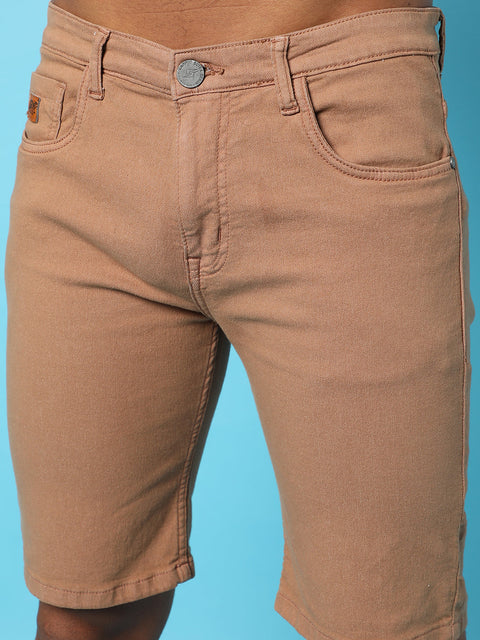 Hooked Chino Denim Shorts