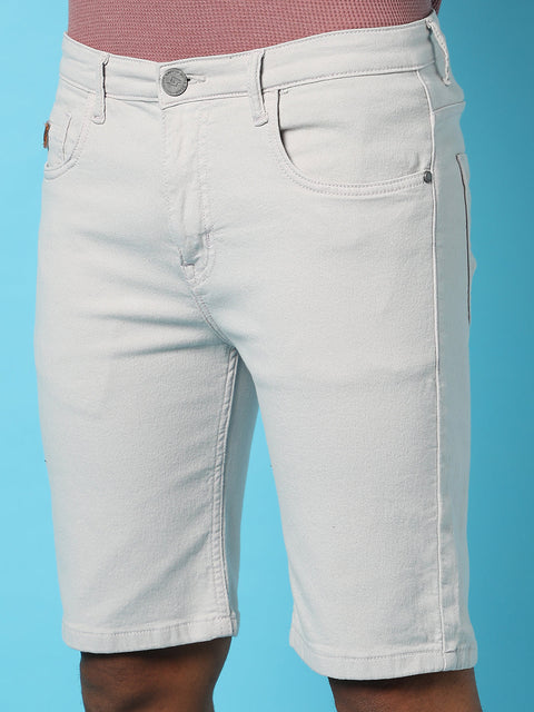 Just Be Chino Denim Shorts