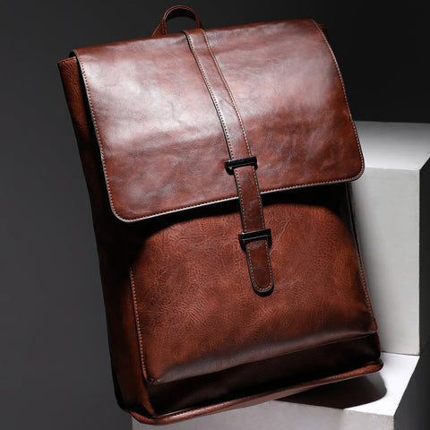 CAHOOT Men's The City Explorer Backpack - Mocha Brown