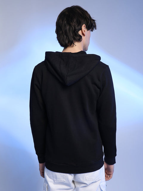 JINX Zip-Front Hoodie With Contrast Drawstring
