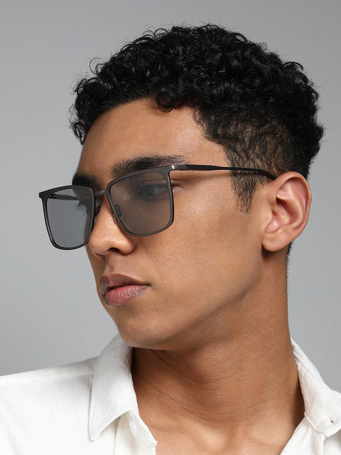 CAHOOT The Grind Wayfarer Sunglass Charcoal Grey