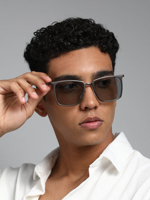 CAHOOT The Grind Wayfarer Sunglass Charcoal Grey