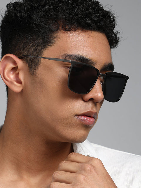 CAHOOT The Grind Wayfarer Sunglass Midnight Black
