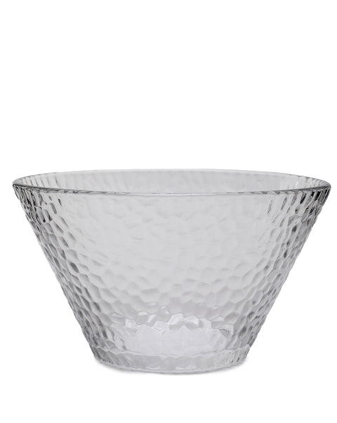 Glass Textured Serving Bowl | 850 ml