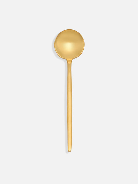 Gold Solid Metal Cutlery Set