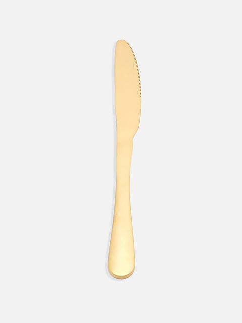 Gold Solid Stainless Steel Cutlery Set