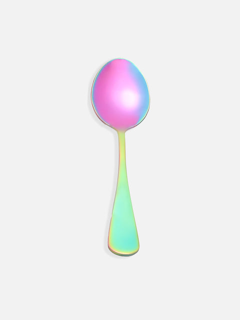 Holographic Solid Metal Cutlery Set