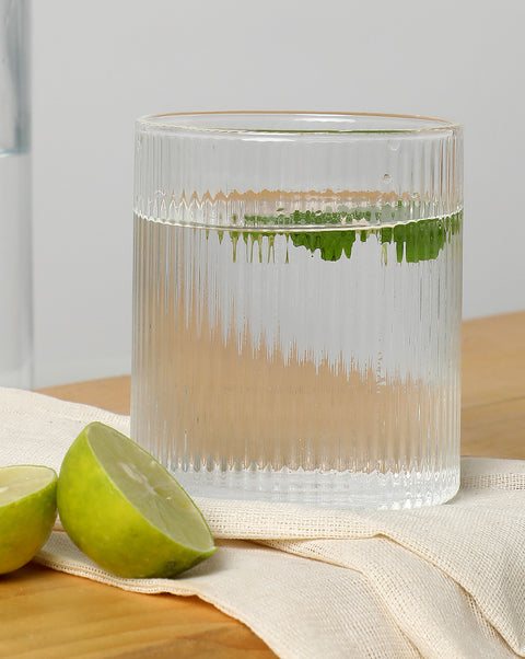 Vertical grain high borosilicate glass | 300 ml