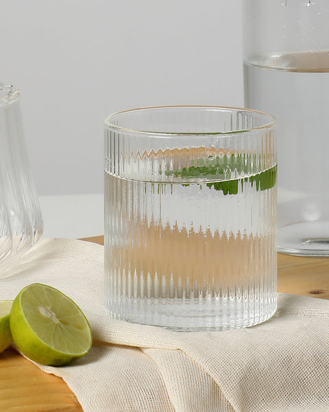 Vertical grain high borosilicate glass | 300 ml