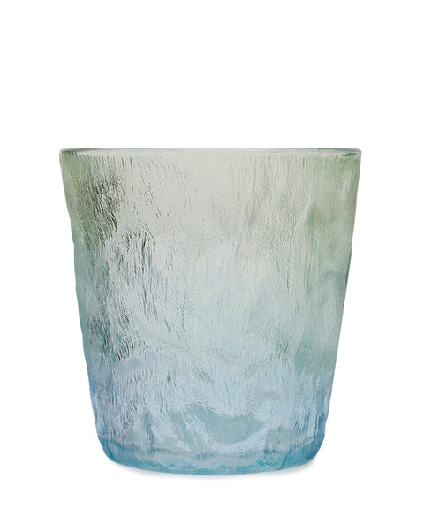 Blue and Green Stained Glass Tumbler | Set of 2