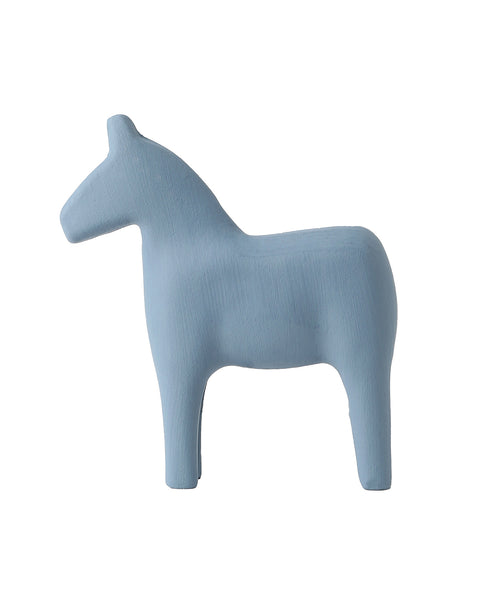 Blue Horse Ceramic Showpiece