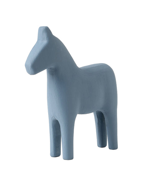 Blue Horse Ceramic Showpiece