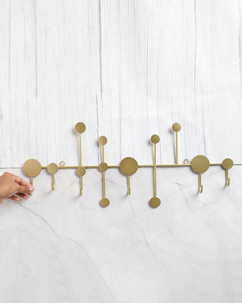 Gold Solid Stainless Steel Towel Rack