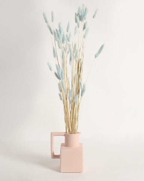 Blue Bunny Tails Dried Natural Decorative Bouquet