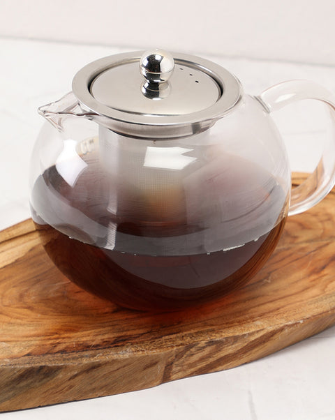 Solid Glass Teapot | Pack Of 1